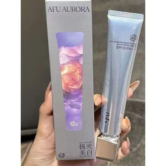Aurora protetor solar clareador, creme sem rosto, 60g, manchas iluminadoras, protetor solar, corretivo, hidratante, crem