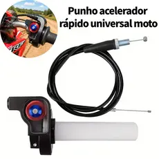 Punho acelerador rápido universal moto