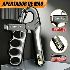 Hand Grip Ajustável 5 A 100kg Fortaleça Suas Mãos e Antebraços Aparelho de Treino para Mãos