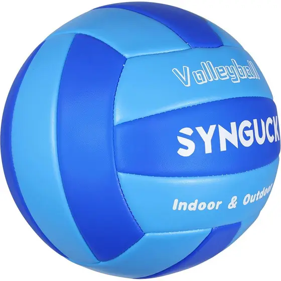 Bola de Vôlei SYNGUCK Tamanho 5 - Bola de Vôlei Oficial Macia para Uso Interno e Externo, Ideal para Treinamento Esporti