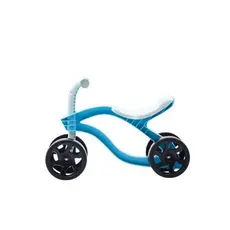 Bicicleta Equilibrio Infantil 4 Rodas Azul Futurista Sem Pedal Infantil Seguranca Aprendizado