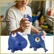 Brinquedos De Apertar Com Olhos Pop Out Engraçado Animal Estresse Sensorial Fidget Espremendo Brinquedo De Ventilação Pa