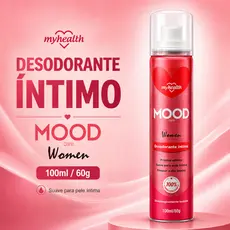 Desodorante Íntimo Feminino Mood Care My Health 100ml Frescor Diário Contra Odores