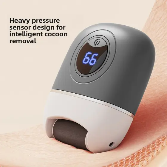 Moedor de pés elétrico inteligente esfoliante Pedicure de pele morta removendo calos Display Digital