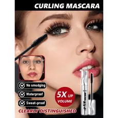 [Resistente ao Suor] [Long-Lasting & Sweat-Resistant] Máscara de Cílios/À Prova D'Água/Anti-Borrão