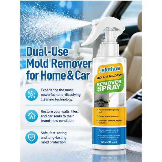 【Uso Duplo】[Car & Home Use] Spray de Limpeza Multiuso/Carro/Casa
