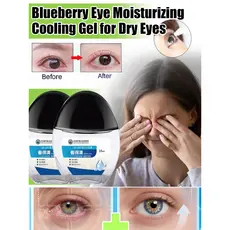【Fórmula Refrescante】Blueberry Eye Hydration Gel For Dry Eyes/Cooling Eye Compress/Soothing Eye Care Treatment/Blueberry