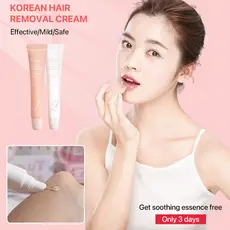 【Uso Diário】[Gentil Na Pele] Nicor Creme Depilatório Labial para Rosto/Mulheres/Homens