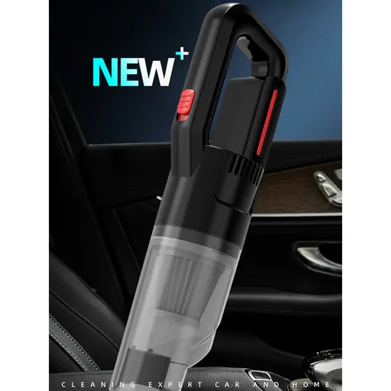 Aspirador de pó para carro, carregamento sem fio, carro doméstico, portátil, pequeno, sucção de alta potência, poderoso 