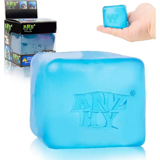 Cubo Anti-stress Sugar Ball - Brinquedos Anti-stress Macios, cubo para alívio do estresse, enchimento de gel de alta den