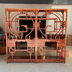 Móveis de mogno ouriço sândalo vermelho Wufu Bogu prateleira jacarandá duooge rack antigo estilo chinês rack de madeira