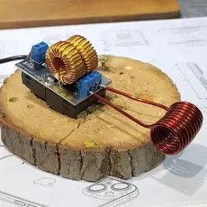 Mini versão ZVS indução aquecedor de alta frequência aquecedor de indução sem bomba produto acabado mini módulo