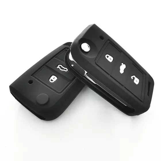 Adequado para Volkswagen tukai chave capa poloplus detetive sombra tcross tukai carro tukai saco de Silicone de controle