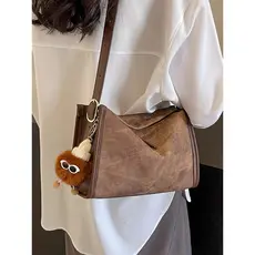 Hong Kong IT HKins Bolsa de grande capacidade feminina 2026 novo estilo simples bolsa quadrada pequena High-End sentido
