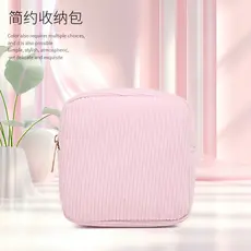 Novo estilo de veludo saco de guardanapo sanitário tia toalha saco de armazenamento bolsa de moedas saco de armazenament