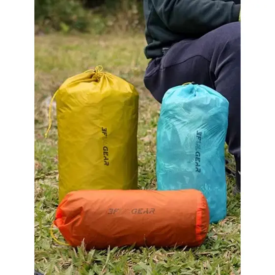 Sanfeng bolsa de armazenamento com cordão e bolso, de transporte ao ar livre em bolsa, roupas, sapatos, Sub-embala