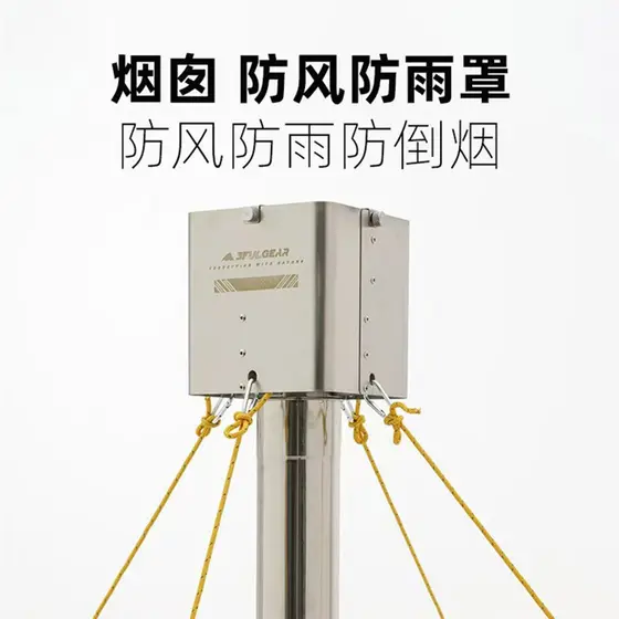 Sanfeng para fora fogão a lenha ao ar livre chaminé tampa à prova de intempéries tubo de chaminé de aço inoxidável anti-