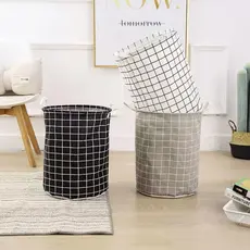 Cesta de roupas sujas cesta de armazenamento doméstico cesta de roupas dormitório brinquedo dobrável cesta de lavanderia