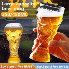 [Presente Perfeito] Creative Football Beer Mug/Copo Futebolístico/Copo de Cerveja/Festas/Jogos
