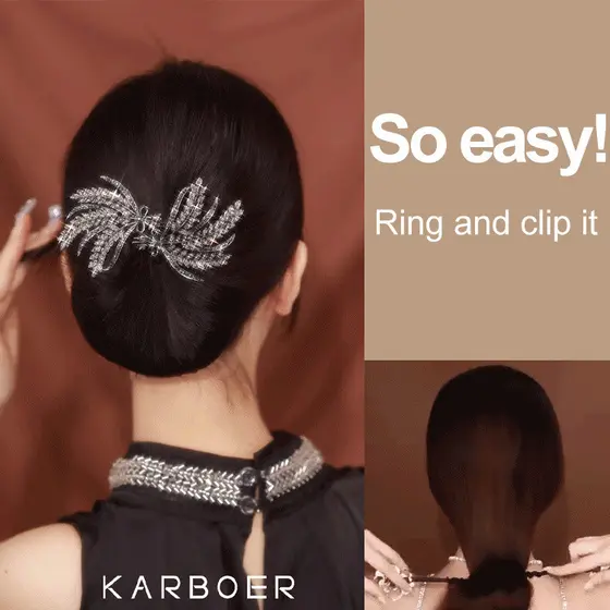 [Estilo Elegante] [Elegância Instantânea] Hair Plate Twist Clip/Clipe de Borboleta/Prendedor de Cabelo