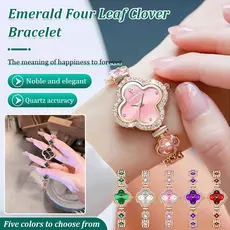 [Estilo Elegante] [Elegância Intemporal] Pulseira Trevo/Feminina/Joia/Presente