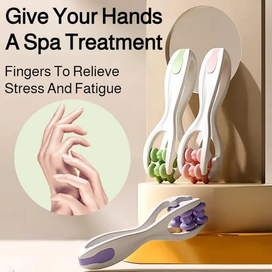 [Portátil e Relaxante] 【Para Saúde das Mãos】Massajador de Dedos/Massageador Manual para Alívio de Tensão