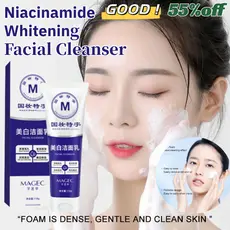 [Cuidados Diários] Limpador facial Clareador De Pele Branqueador/Anti-Manchas Purificador/Anti-Oleosidade