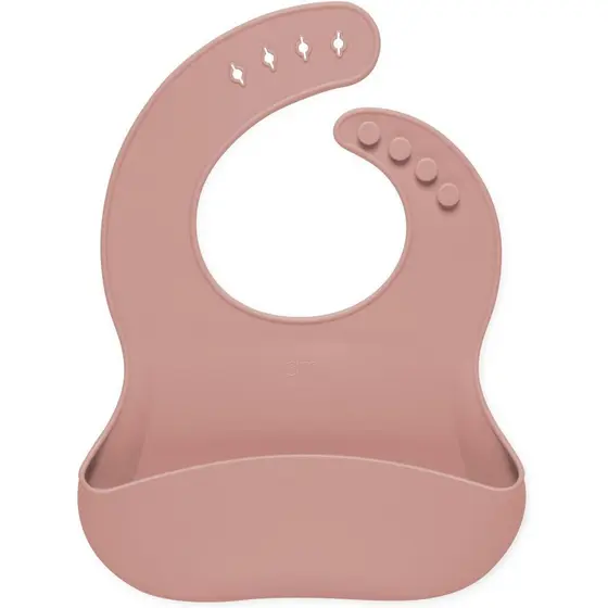 Babador de Silicone Simples e Moderno para Bebês PSXL