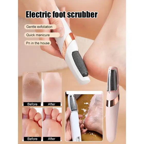 【Cuidados com os Pés】[Fácil e Eficaz] Esfoliador de Pés/Tratamento para Pés/Remove Calos/Esfoliante para Pés