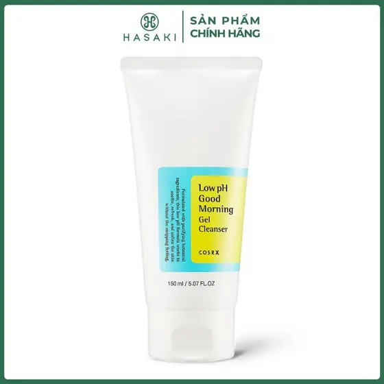 Gel de Limpeza Facial Cosrx Tea Tree, 0,5% BHA, Baixo pH, Gel de Limpeza Good Morning 150ml