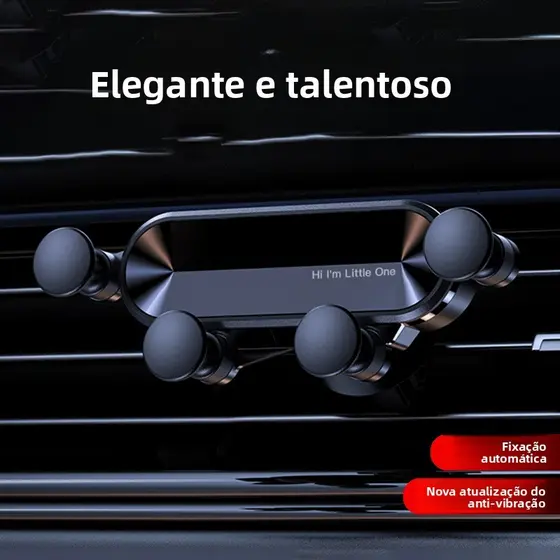 [Mais Vendido] Suporte de Telefone para Carro com Gravidade, Suporte de Navegação Telescópico, Acessório Automotivo com