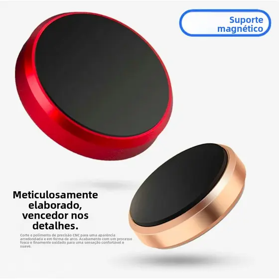 [Recomendação de Mais Vendido] Suporte Magnético Adesivo para Telefone, Adequado para Navegação Automotiva e Uso em Carr