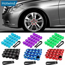 【 HW 】 20Pcs 17/19/21mm Tampas De Proteção De Porcas De Roda De Carro Pneus K1T5