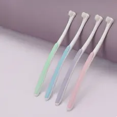 Limpeza Oral Para Cães E Gatos Escova Plástica Pequena Com Cerdas Macias Animais Domésticos Produtos De Higiene