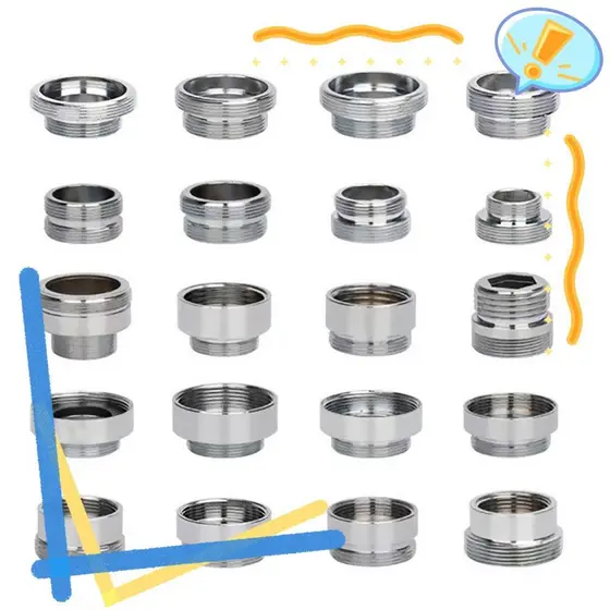 Conjunto De Adaptador De Torneira LIAOYING , Conector De Fio Externo Fêmea-Macho Filtro De Água , Acessórios De Tubulaçã