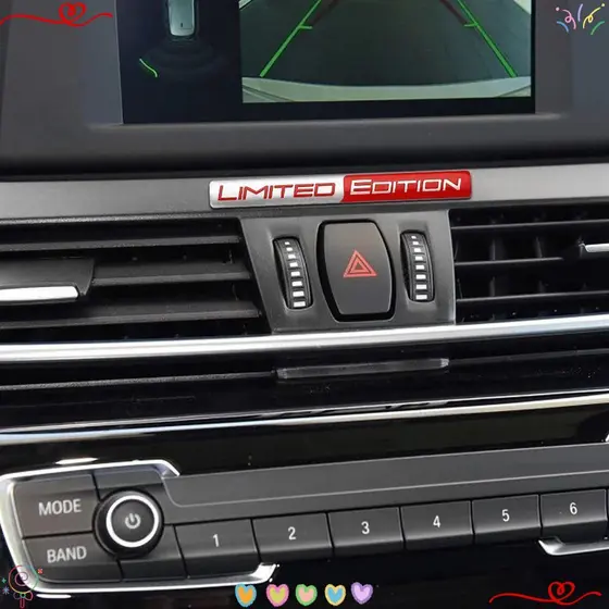 Adesivos Estéreo , De Carro De Alumínio Colados , Para Audi/Opel/Toyota Mazda