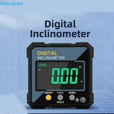 Medidor De Inclinação EXPEN1 , Transferidor De Ângulo Eletrônico De Alta Precisão Com Luz De Fundo LCD , Inclinômetro Di