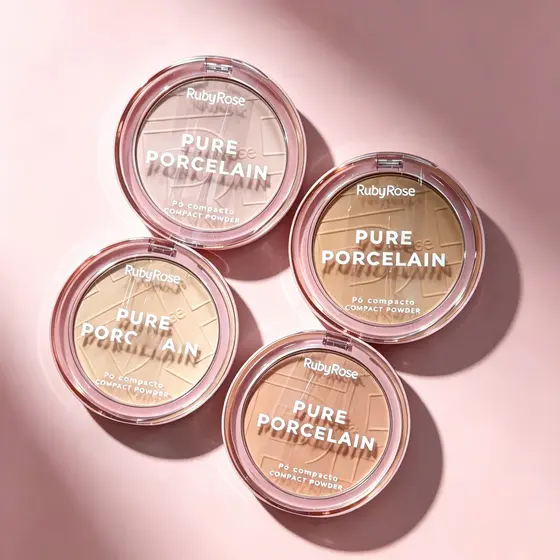 Po Compacto Ruby Rose Pure Porcelain Hbm401----HB-M401
