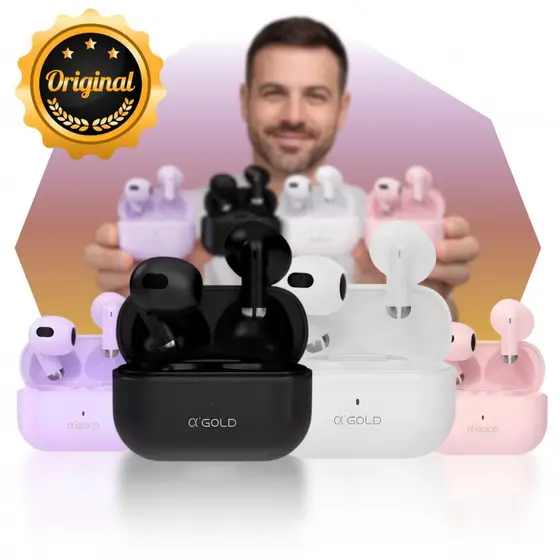 Mini Fone de Ouvido Bluetooth α’GOLD PLUS FN-BA28 TWS Sem Fio Mini Compacto