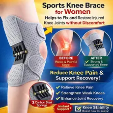 [Alívio Imediato] Joelheira esportiva feminina para suporte e recuperação/Joelho/Knee Support