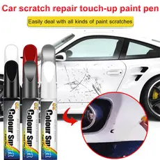 【Fácil de Usar】[Uso Universal] Caneta/Retoque/Reparo Automotivo/Arranhões/Preto/Branco