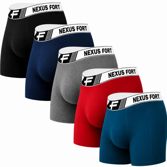 Kit Com 10 Cuecas Algodão Boxer Cotton Adulto Fábrica Original