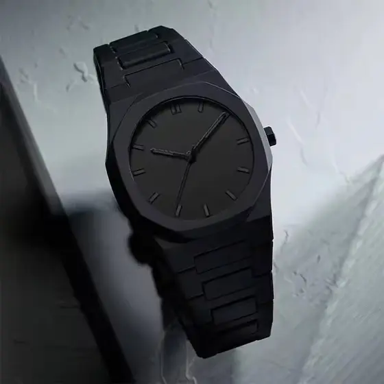 Moda simples dopamina relógio masculino relógio esportivo masculino relógio de quartzo de plástico