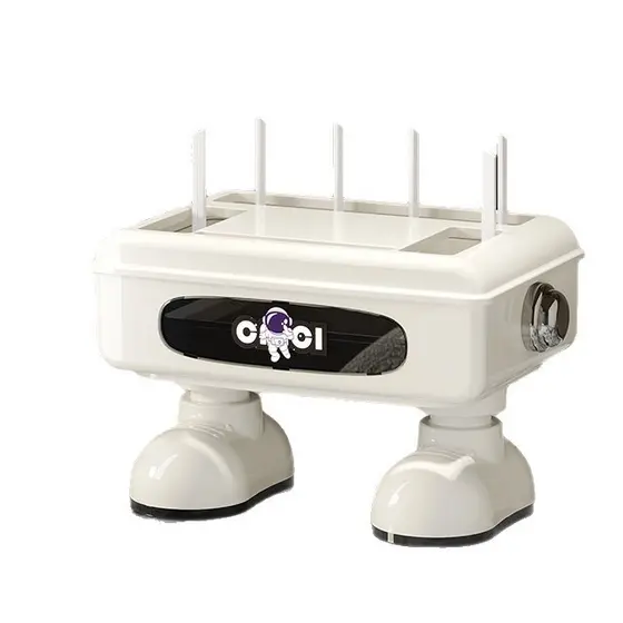[Estritamente selecionado] caixa de armazenamento de roteador wi-fi TV caixa superior soquete fio organizador caixa prat