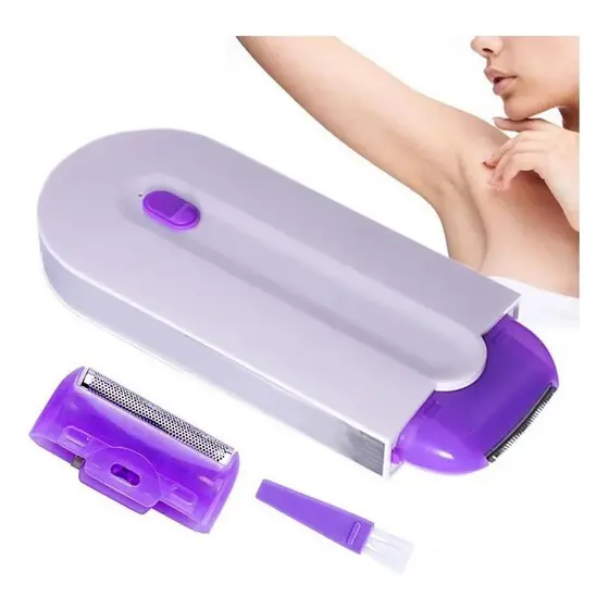 Removedor De Pelos Facial E Corporal Depilador Elétrico Feminino Toque Laser Aparador De Pelos Buço Pernas USB