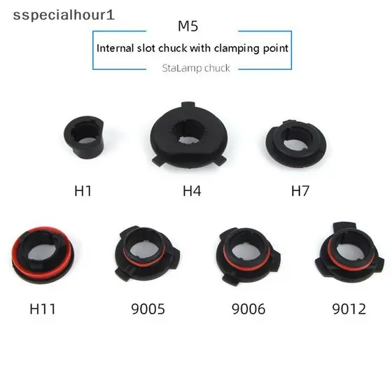PCL Carro LED Farol Lâmpada Base Adaptador Soet Holder H1 H4 H7 H11 9005 9006 9012 Resistência A Altas Temperaturas Auto