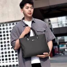 Bolsa de Nylon resistente ao desgaste à prova d'água, computador de 47 cm, adequada para armazenamento de arquivos de es