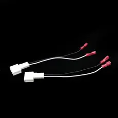 1 Par Carro Tweeter Traço Alto-Falante Dianteiro Chicote De Fios Adaptador Cabo Conector Fiação Para Toyota Camry Scion