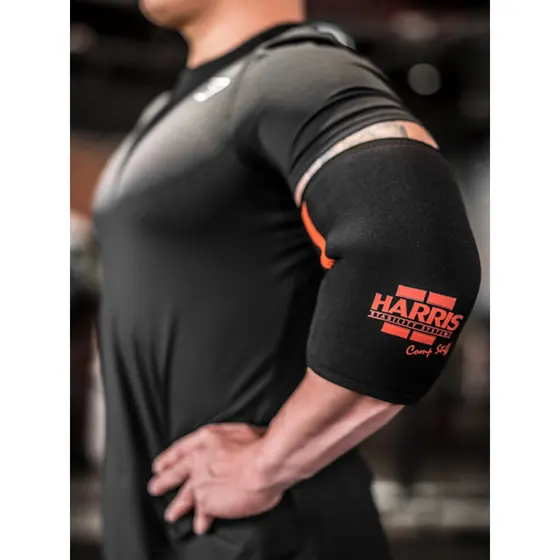 Harris 9mm almofadas de pulso genuínas cotoveleiras joelheiras cotoveleiras joelheiras competição de nível profissional 