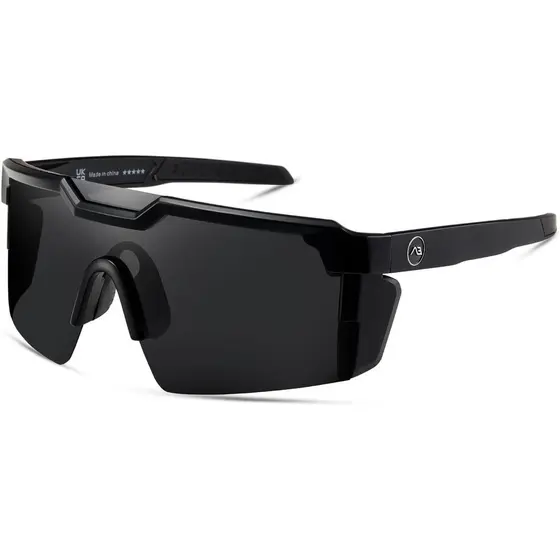 Óculos de Sol Esportivos Polarizados Kimorn para Homens, Óculos de Sol Envolventes com Proteção UV400 para Condução e Pe